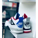 Trendy Jordan Retro 4 Blue Red White with Og Box (GF171)
