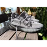 Premium Adidas Yeezy 350 V2 Space Ash Grey Shoes for Men (HOF89)