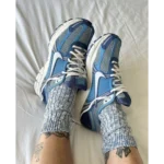 Imported Nike Zoom Vomero 5 Warn Blue Shoes for Men (SOH30)