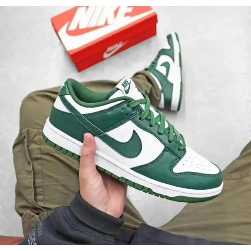 Trendy Dunk Low Varsity Green Shoes for Men (BS341)