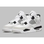 Trendy Jordan Retro 4 Military Black Shoes for Men (GF168)