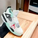 Trendy Air Jordan Retro 4 Seafoam Shoes for Men (GF167)