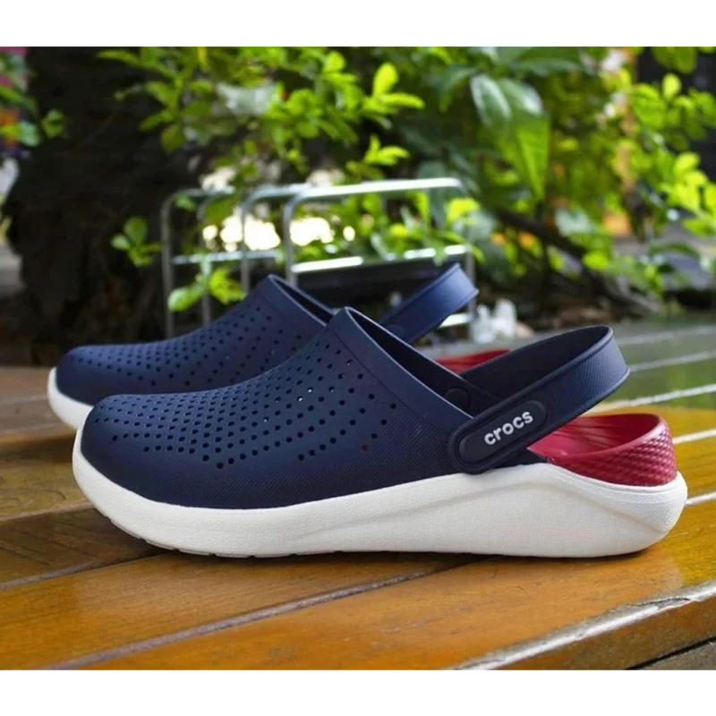 Imported Crocs LiteRide Navy Red (SOS2626)