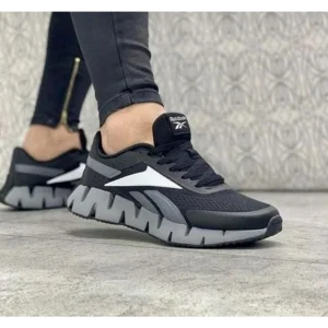 Classy Reebok Zig Dynamica Black Grey Shoes for Men (SOH67)
