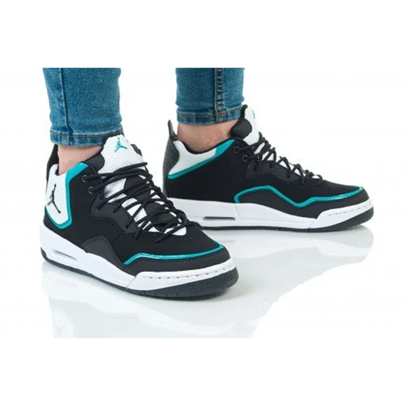 Premium Jordan Courtside 23 Black White Shoes for Men (HOF85)