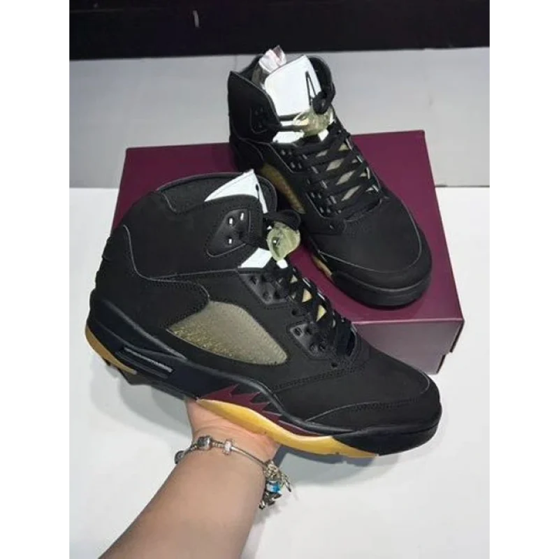 Premium Nike Air Jordan Retro 5 a Ma Mani Re Dusk Shoes for Men (SOH17)