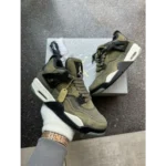 Imported Men's Nike Air Jordan 4 Craft Olive Semi UA (TD120)
