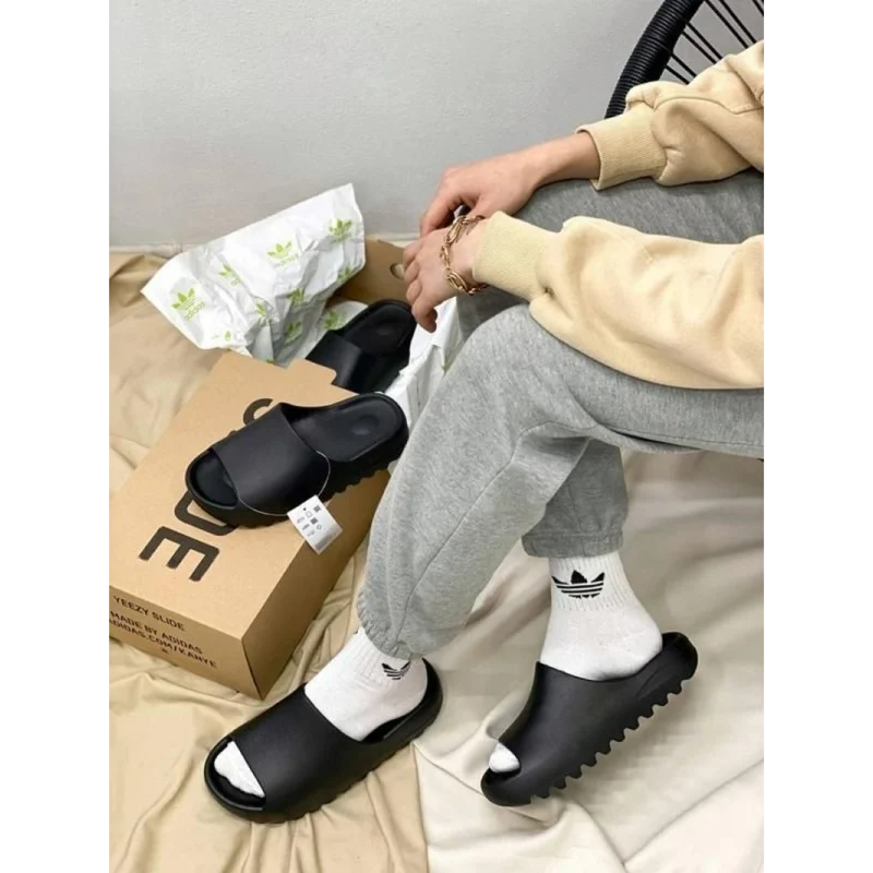 Imported Adidas Yeezy Boost Slide Black (SOS2629)