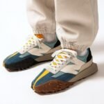 Premium New Balance Xc 72 Storm Blue Yellow Shoes For Men (SW6080)