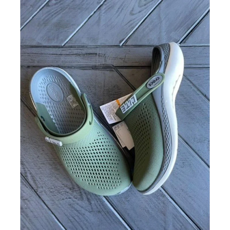 5-CROCS-360-Literide-GREEN-GREY-1999-1.webp Premium Crocs 360 Literide Green Grey (TC99)