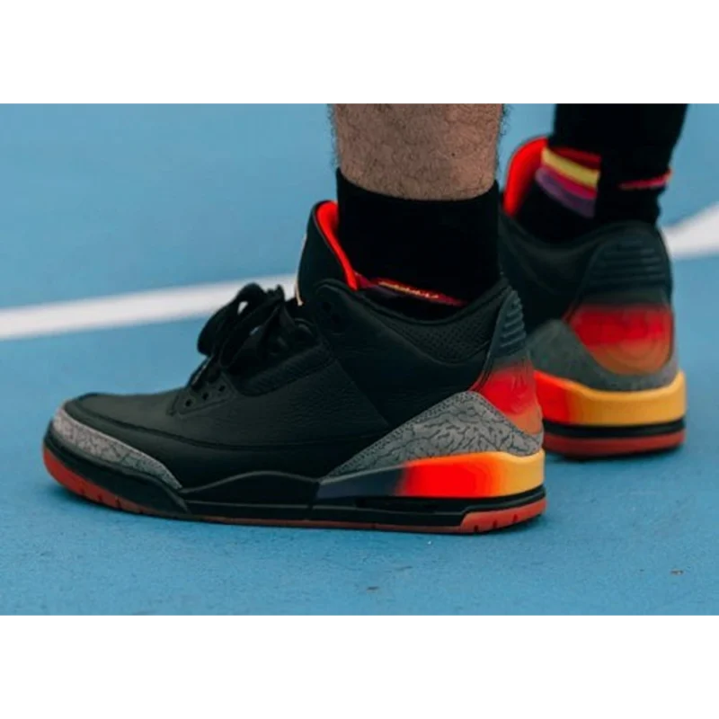 Trendy Jordan Retro 3 Rio J Balvin Shoes for Men (SOH96)