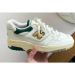 Stylish New Balance 550 Aime Leon Dore Natural Green Shoes for Men (SW4776)