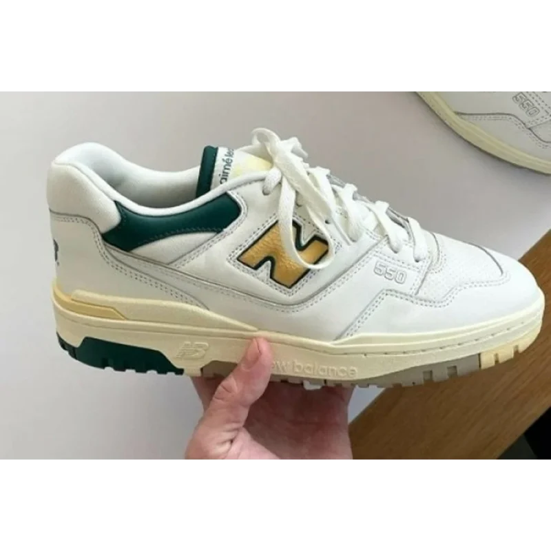 6-New-Balance-550-aime-leon-dore-natural-green-3099-1.webp Stylish New Balance 550 Aime Leon Dore Natural Green Shoes for Men (SW4776)