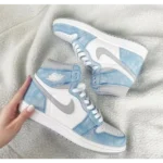 Classy Nike Air Jordan 1 Hyper Royal Shoes for Men (SW4726)