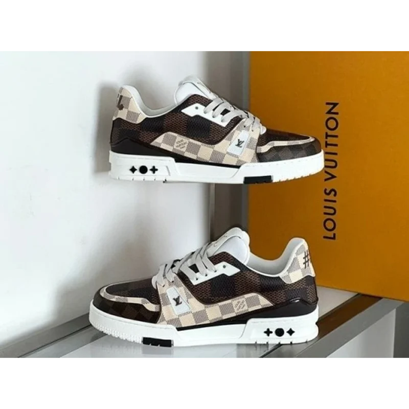 Classy Nike Air LV New Trainer Brown Shoes for Men (SW4701)