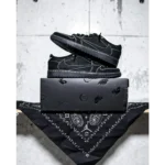 Classy Nike Travis Scott X AJ1 Low Black Phantom Shoes for Men (SW4751)
