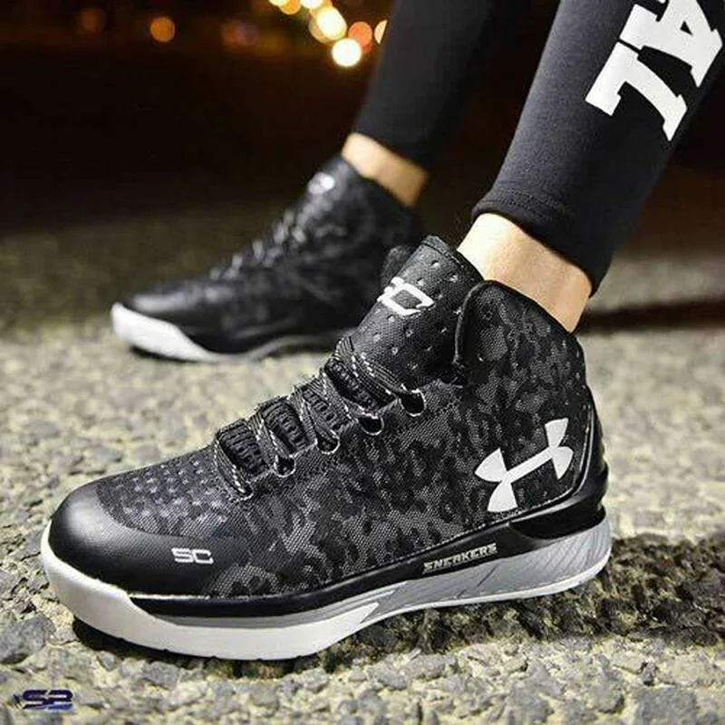 Premium Under Armour Stephen Curry 1 Black Shoes for Men (AME279)