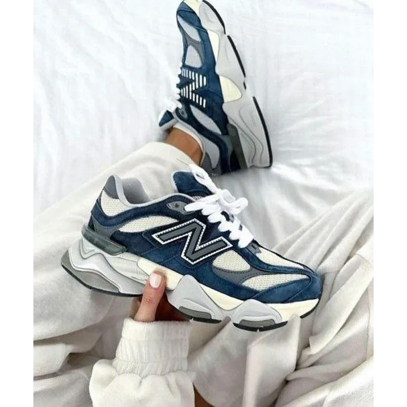 Premium New Balance 9060 Natural Indigo Shoes for Men (AME277)