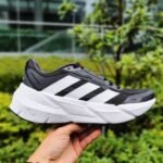 Imported Adidas Adistar Turbo Black White Shoes for Men (BS305)