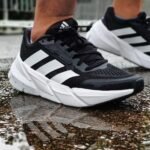 Imported Adidas Adistar Turbo Black White Shoes for Men (BS305)