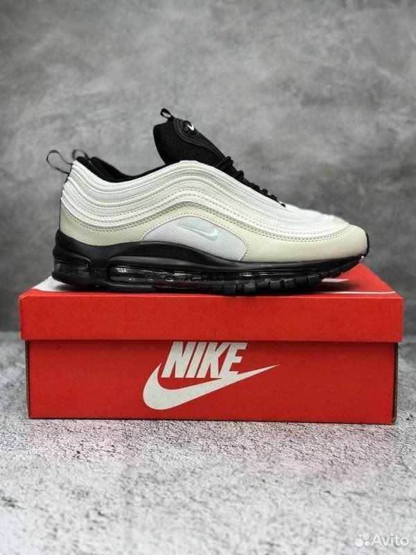Premium Nike Air Max 97 Light Bone Shoes For Men (SW6081)