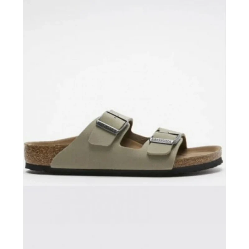 Imported Birkenstock Arizona Olive Khaki Suede (SOS2607)