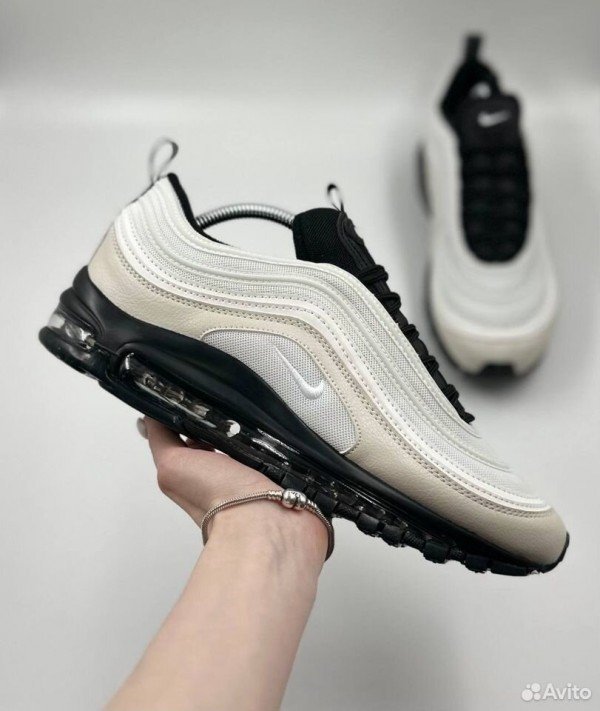 Premium Nike Air Max 97 Light Bone Shoes For Men (SW6081)
