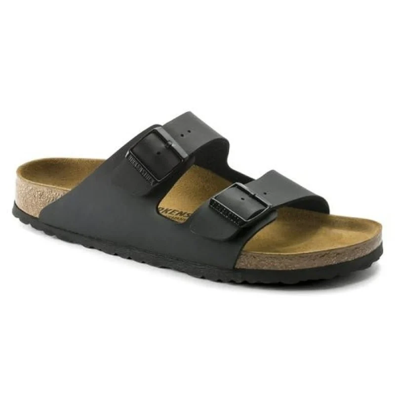 Imported Birkenstock Arizona Black Leather Suede (SOS2606)