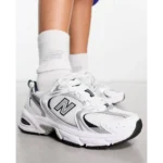 Classy New Balance 530 White Navy Shoes for Men (SW4723)