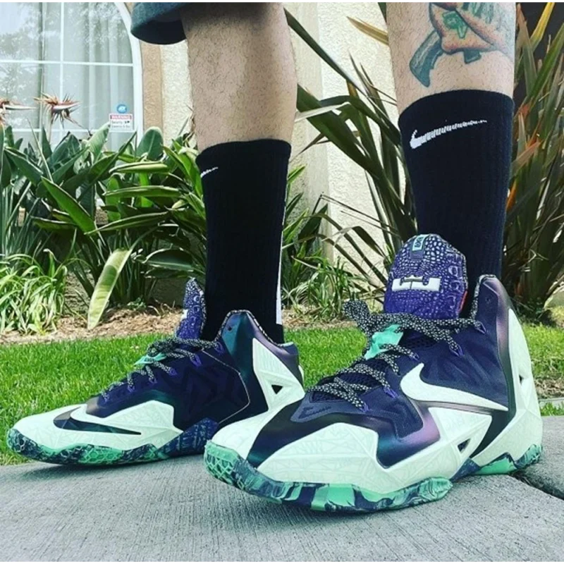Classy Nike Air Lebron 11 Gator King Shoes for Men (SW4698)