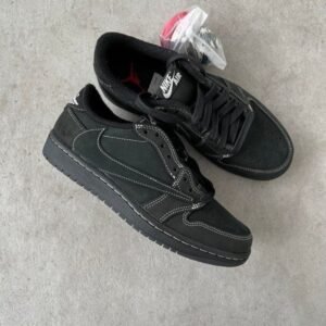 Air Jordan 1 Low OG SP Travis Scott Black Phantom - First Copy Shoes