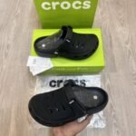 Imported Crocs Yukon Vista Black Clogs (HS68)