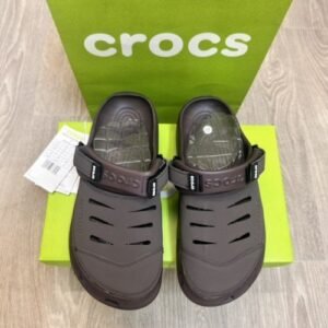 Imported Crocs Yukon Vista Brown Clogs (HS69)