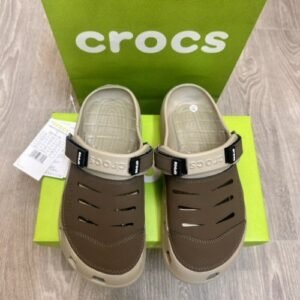 Imported Crocs Yukon Vista Khaki Clogs (HS70)
