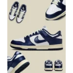 Imported Dunk Low Vintage Navy 2024 Shoes for Men (SOS2524)