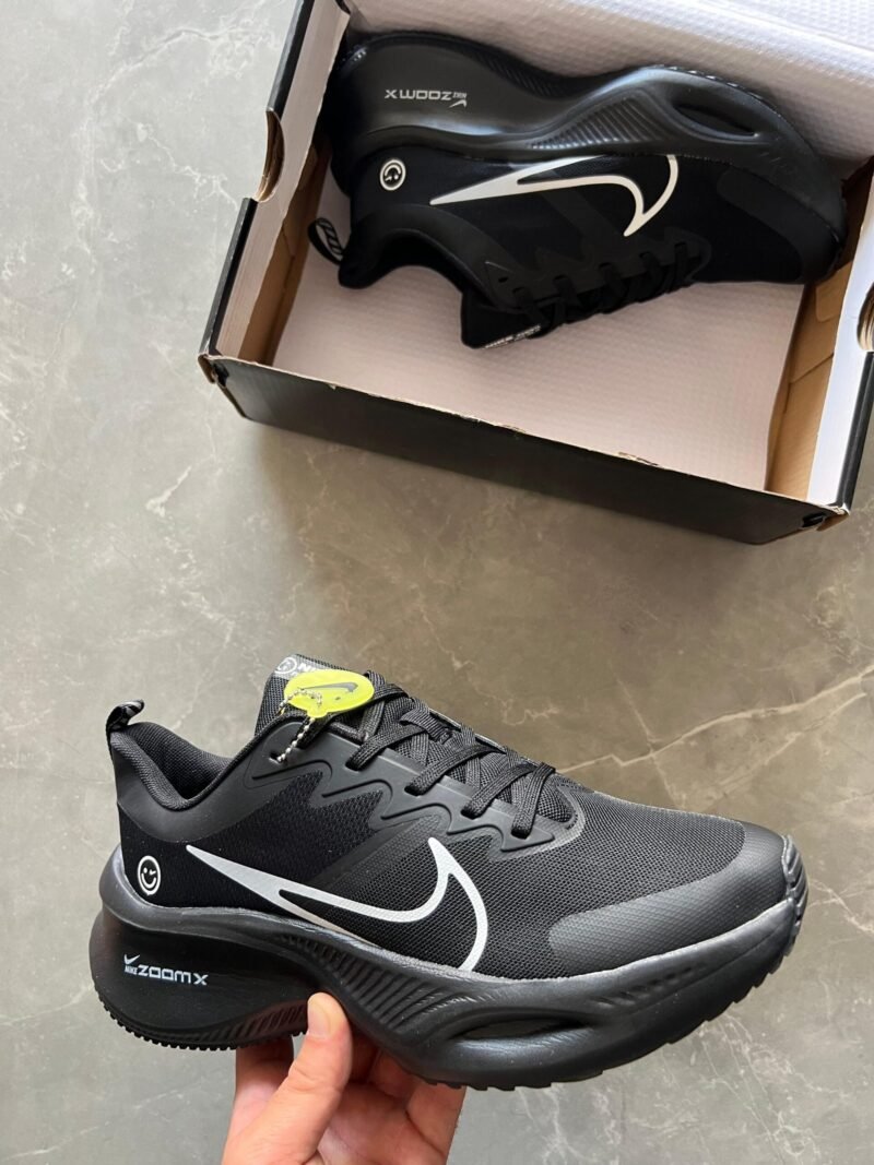 Branded Nike Zoom Smiley 2024 1st Copy Shoes (Black)