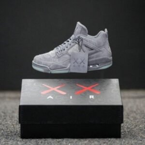 Nike Air Jordan Retro 4 Kaws Cool Grey First Copy Shoes - Men’s Shoes