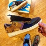 Nike Airforce 1 x Travis Scott Cactus Jack Semi UA Men Shoes First Copy Shoes