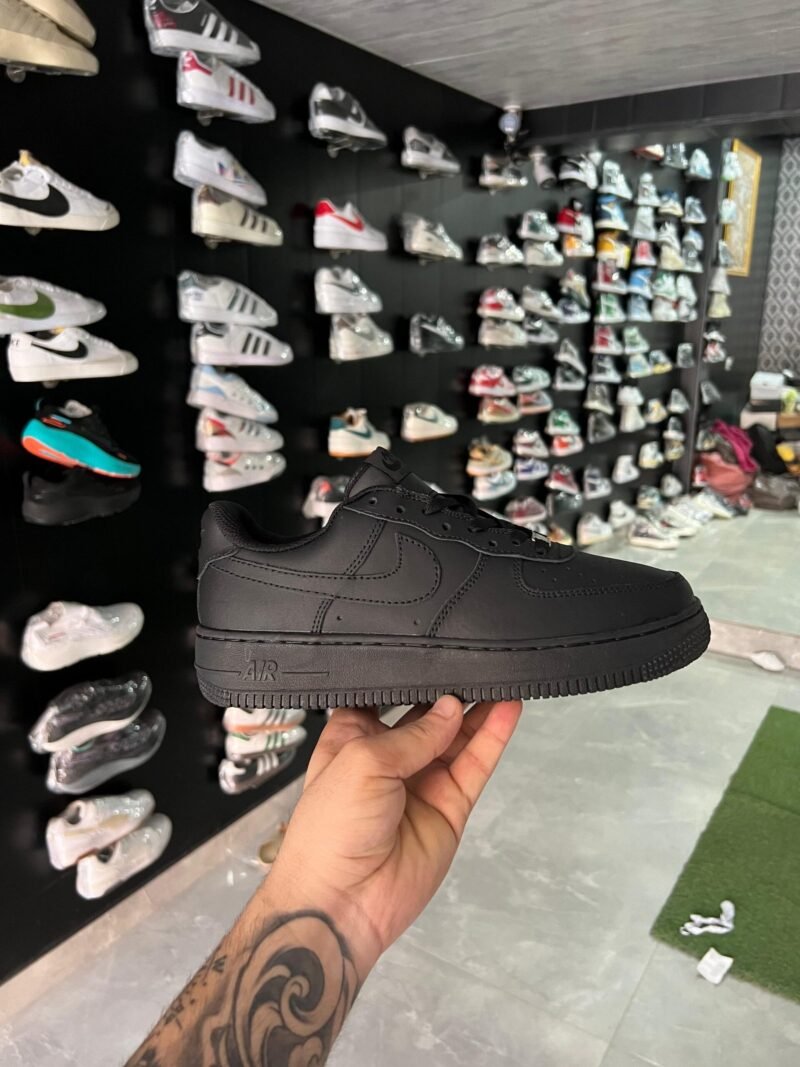 Nike Half Airforce UA Unisex Shoes with Carry Bag (Black)