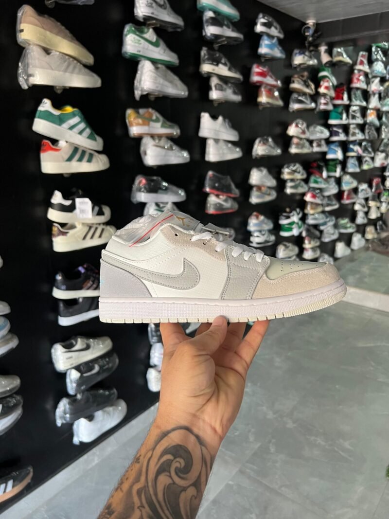 Nike Air Jordan Cut Low Shoes White for Men