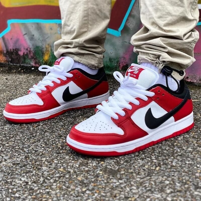 Nike SB Dunk Chicago Full Leather Quality Shoes
