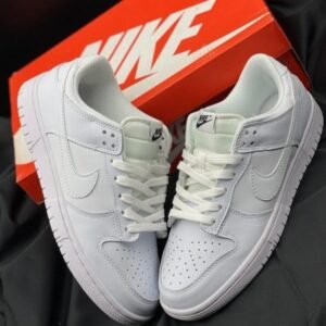 Nike SB Dunk Low Triple White First Copy Shoes
