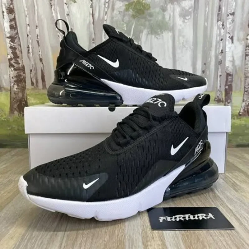 Imported Nike Airmax 270 Black White Shoes for Men (HS34)