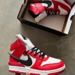 Branded SB Dunk High Ambush Black White