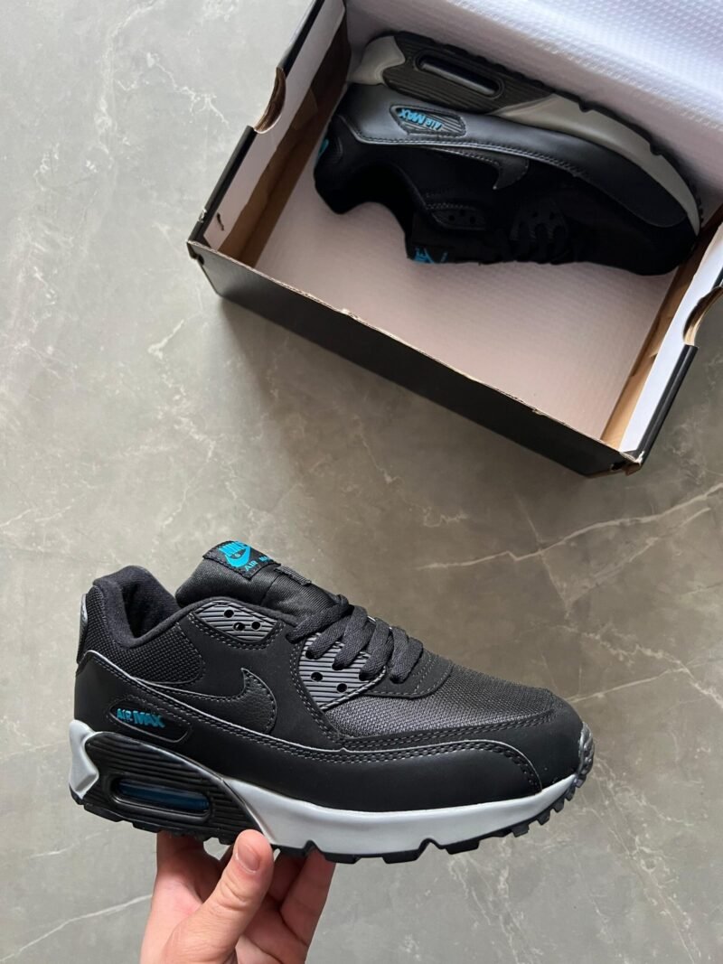 Branded Nike Air Max 90 1st Copy Shoes (Black)