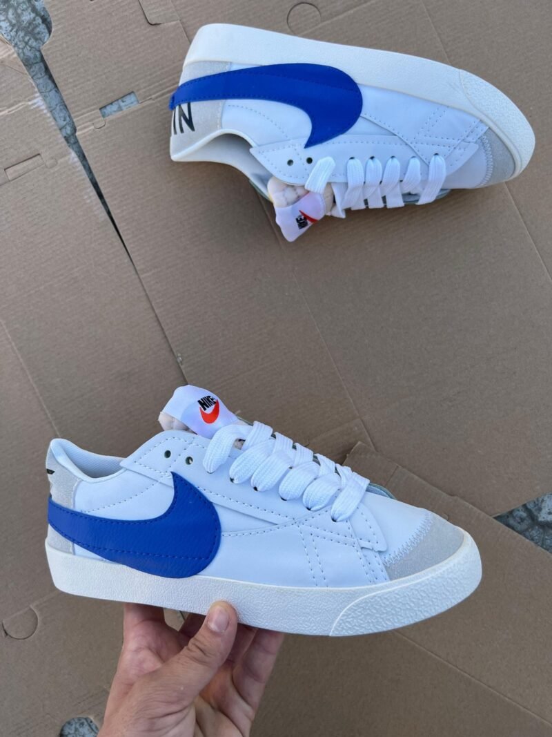 Nike Blazer Low Jumbo Shoes (Blue)