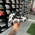 Nike Air Barrage Mid Retro Mens 12 Black White Cabana Sneakers