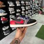 Nike Air Jordan Cut Low Full Leather Men's Shoes