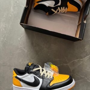 Nike Air Jordan Cut Low Shoes Yellow for Men