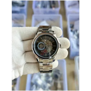 Armani Exchange Watch Gun Metal Automatic For Men (LAB10)